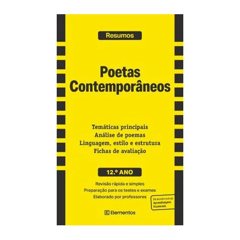 Resumos - Poetas contemporâneos - 12.º ano