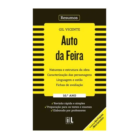 Resumos - Auto da Feira - 10.º Ano