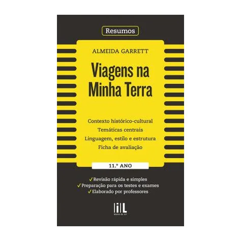 Resumos - Viagens na Minha Terra, de Almeida Garrett - 11.º ano