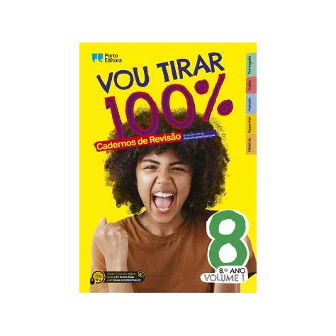 Vou tirar 100% - 8.º Ano - Volume 1