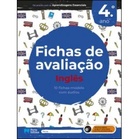 Fichas de avaliação - Inglês - 4.º Ano