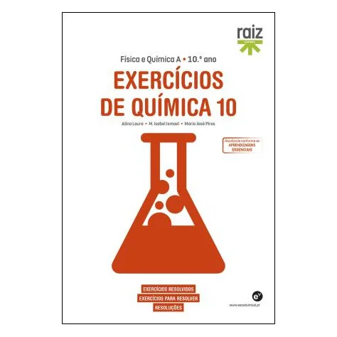 Exercícios de Química 10 - Física e Química A - 10.º ano