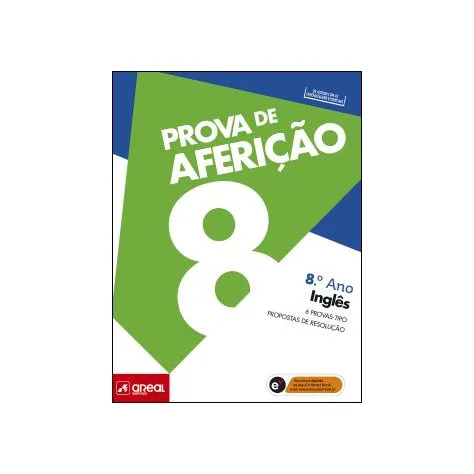 Prova de Aferição - Inglês - 8.º Ano