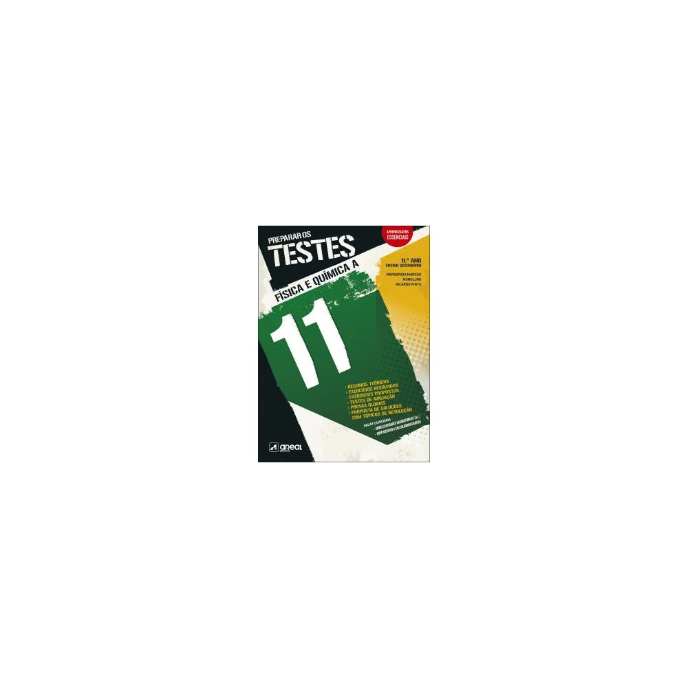 Preparar os Testes - Física e Química A - 11.º Ano