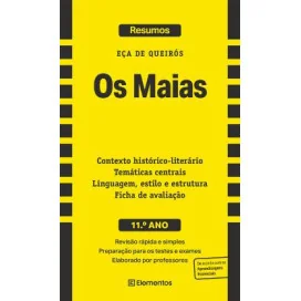 Resumos - Os Maias, de Eça de Queirós - 11.º Ano