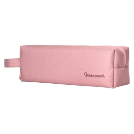 Estojo Escolar Liderpapel Classic Retangular C/Asa 210x70mm Rosa