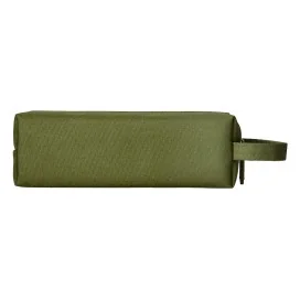 Estojo Escolar Liderpapel Classic Retangular C/Asa 210x70mm Verde Militar