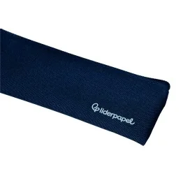 Estojo Escolar Liderpapel Plano Estreito C/Fecho 200x60mm Azul Marinho