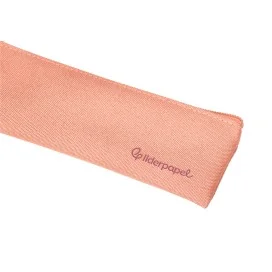 Estojo Escolar Liderpapel Plano Estreito C/Fecho 200x60mm Rosa