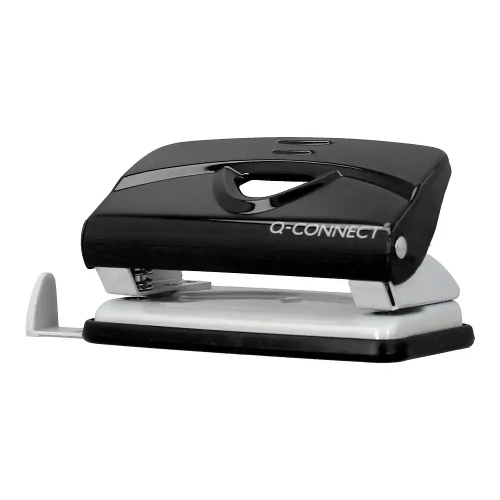 Furador Q-Connect KF14214 Preto Abertura 1mm Capacidade 10fls