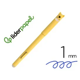 Esferográfica Fantasia Liderpapel Animal Town Apagável Tinta Azul Cavalo