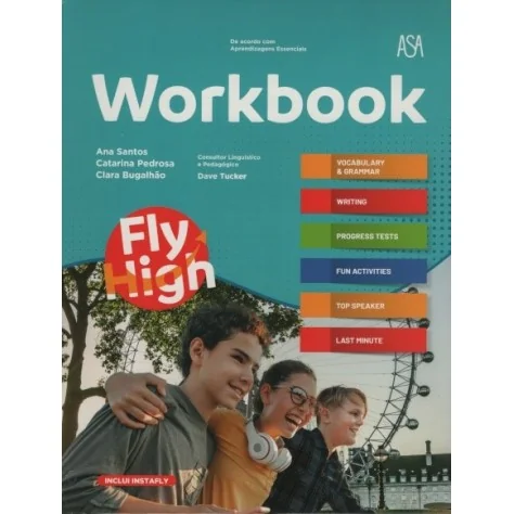 9789892349961 - Fly High 7 - Inglês Workbook - Caderno de Atividades