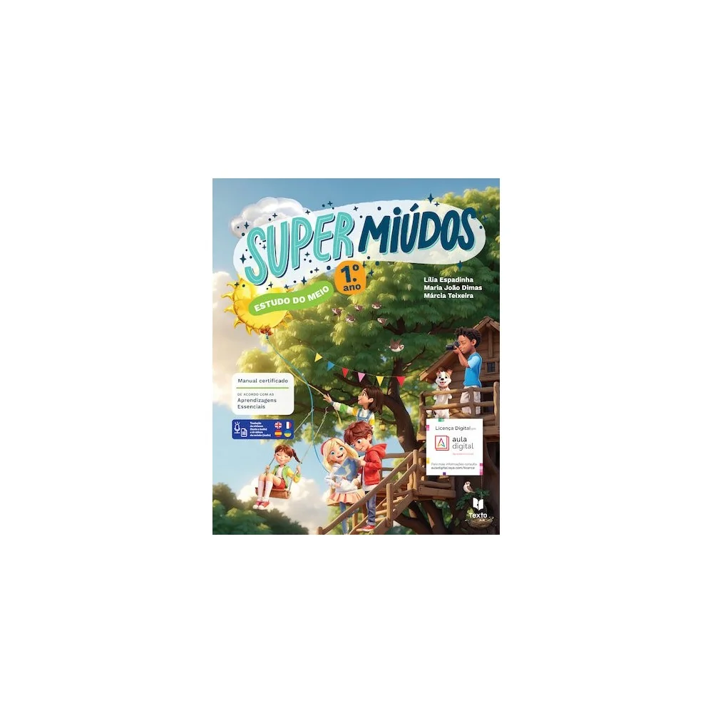 9789724758619 - Supermiúdos - Estudo do Meio 1.º Ano - Manual do Aluno