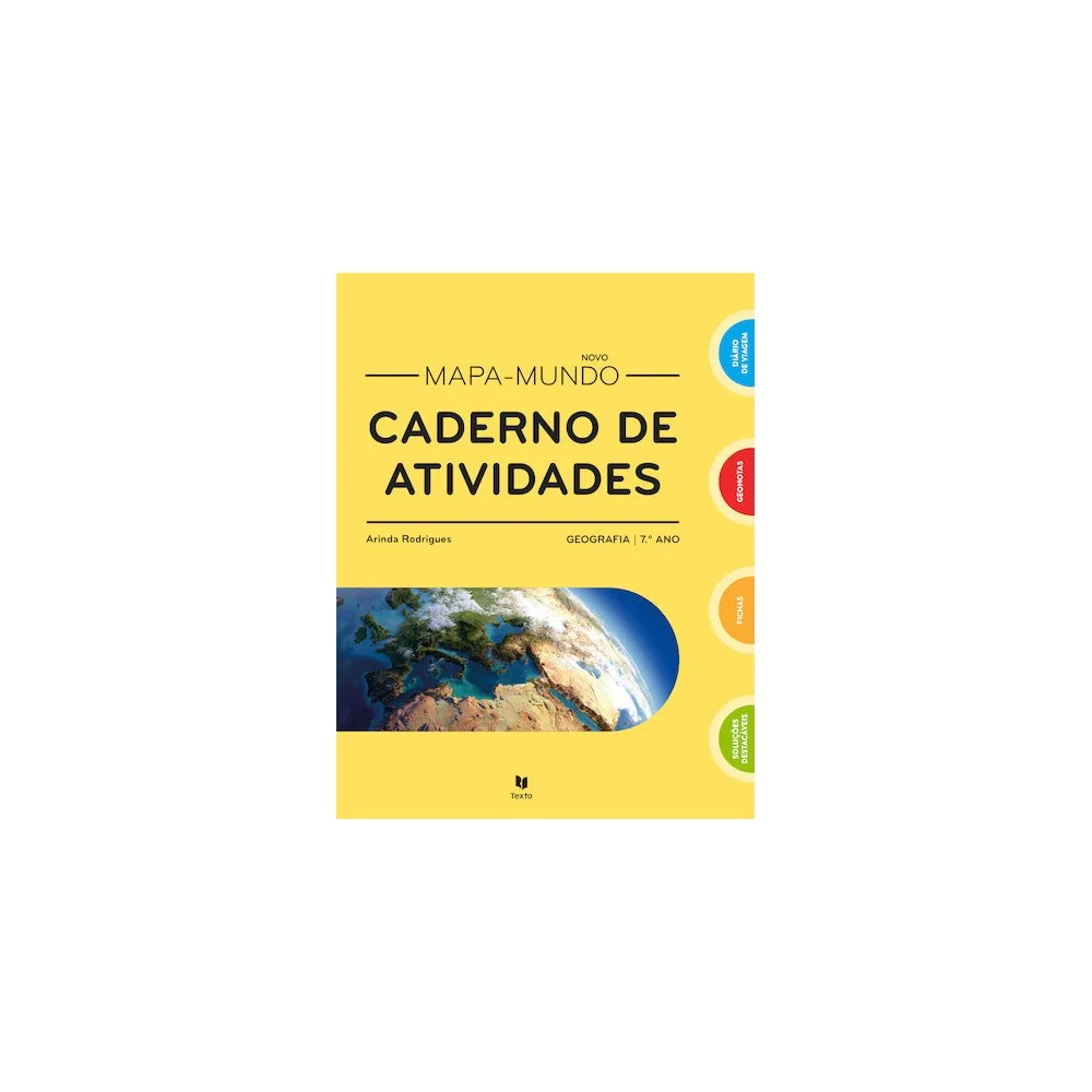 9789724756097 - Mapa-mundo 7 - Geografia - Caderno de Atividades