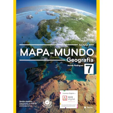 9789724756080 - Mapa-mundo 7 - Geografia - Manual do Aluno