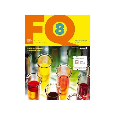 9789892352794 - NOVO FQ 8 - Físico-Química - Manual do Aluno