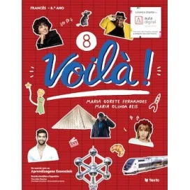 9789724756660 - Voilà! 8 - Francês - Manual do Aluno