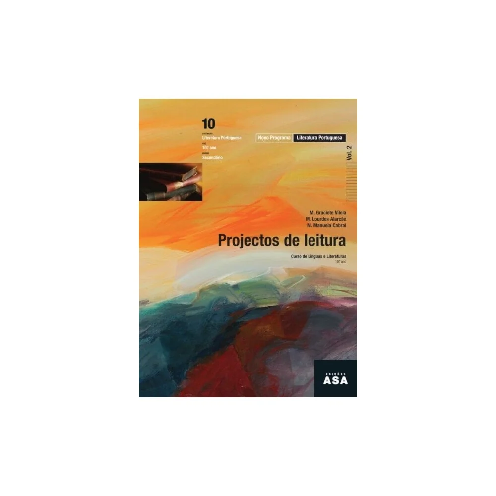 9789724128825 - PROJECTOS DE LEITURA - Literatura Portuguesa 10º/11º Ano - Manual do Aluno - 2 Volumes