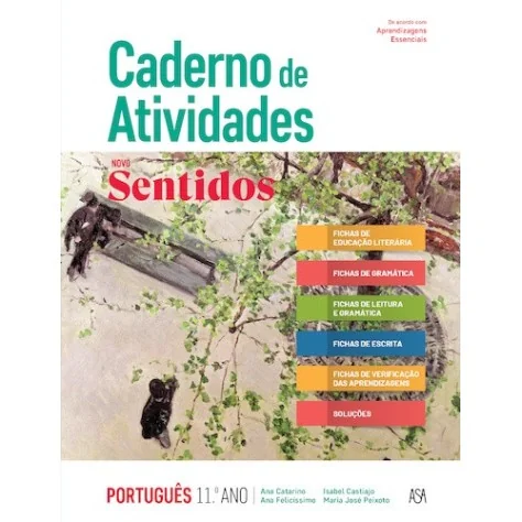 9789892352992 - NOVO Sentidos 11 - Português - Caderno de Atividades
