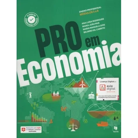 9789724759036 - Pro em Economia - Módulos 5 a 8 Manual