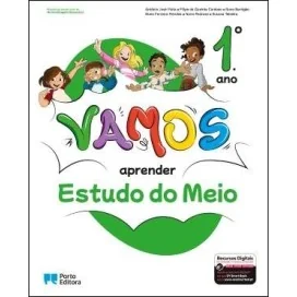 9789720120045 - VAMOS aprender Estudo do Meio - 1.º Ano - Manual do Aluno