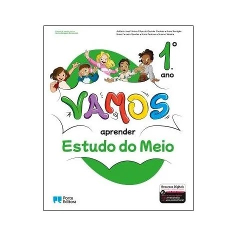 9789720120045 - VAMOS aprender Estudo do Meio - 1.º Ano - Manual do Aluno