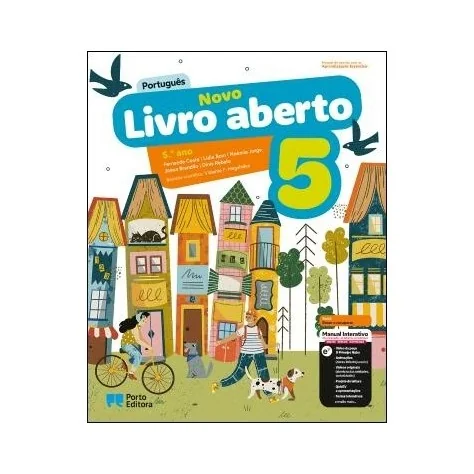 9789720200167 - Novo Livro aberto 5 - Português - Manual do Aluno