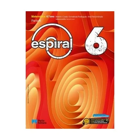 9789720205933 - Espiral 6 - Matemática ( 2 Volumes) - Manual do Aluno