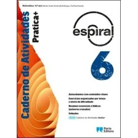 9789720205940 - Espiral 6 - Matemática - Caderno de Atividades: Pratica+/Caderno de Atividades: Avalia+