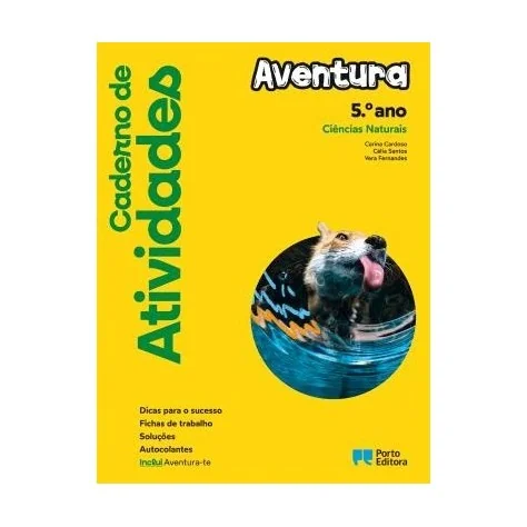 9789720207005 - Aventura 5 - Ciências Naturais - Caderno de Atividades/Aventura-te