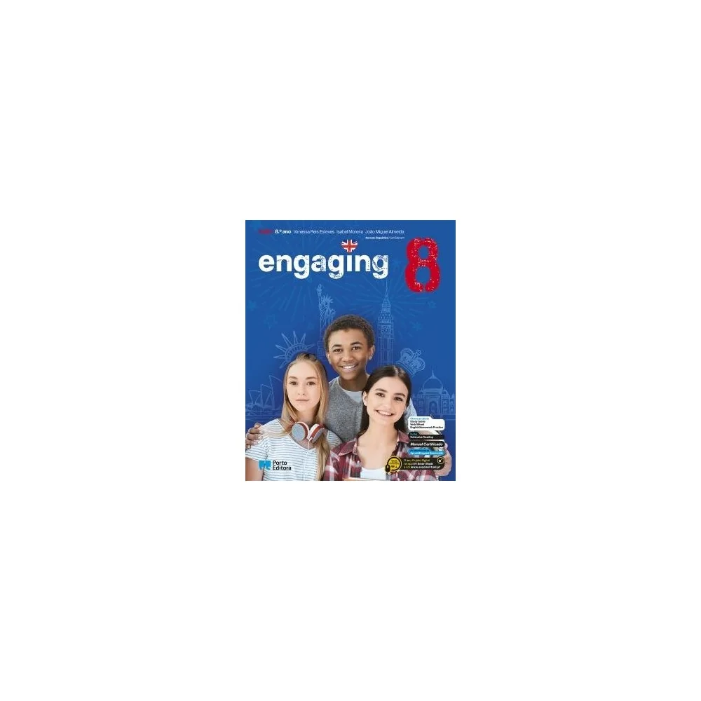 9789720316196 - Engaging 8 - Inglês - Manual do Aluno