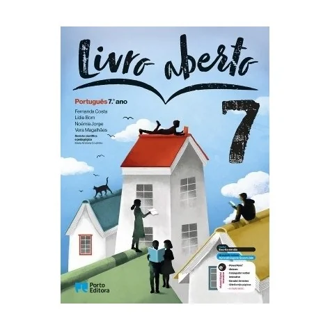 9789720317292 - Livro aberto 7 - Português - Manual do Aluno