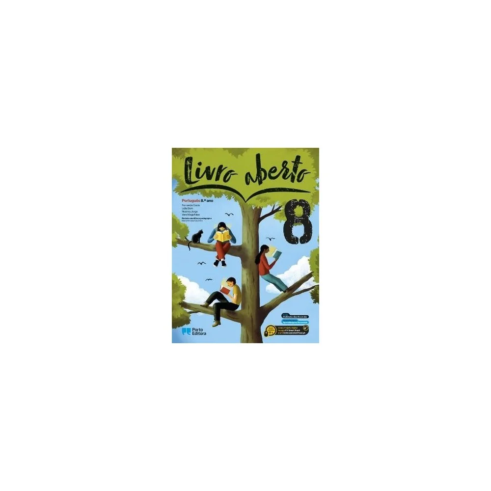 9789720317322 - Livro aberto 8 - Português - Manual do Aluno