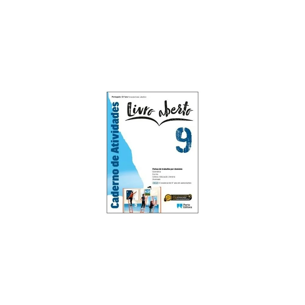 9789720317353 - Livro aberto 9 - Português - Caderno de Atividades/O essencial do 9.º ano em Autocolantes