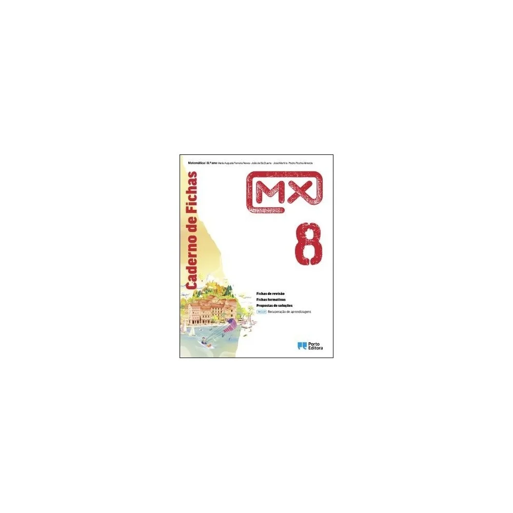9789720318398 - MX 8 - Matemática - Caderno de Atividades/Recuperação de Aprendizagens