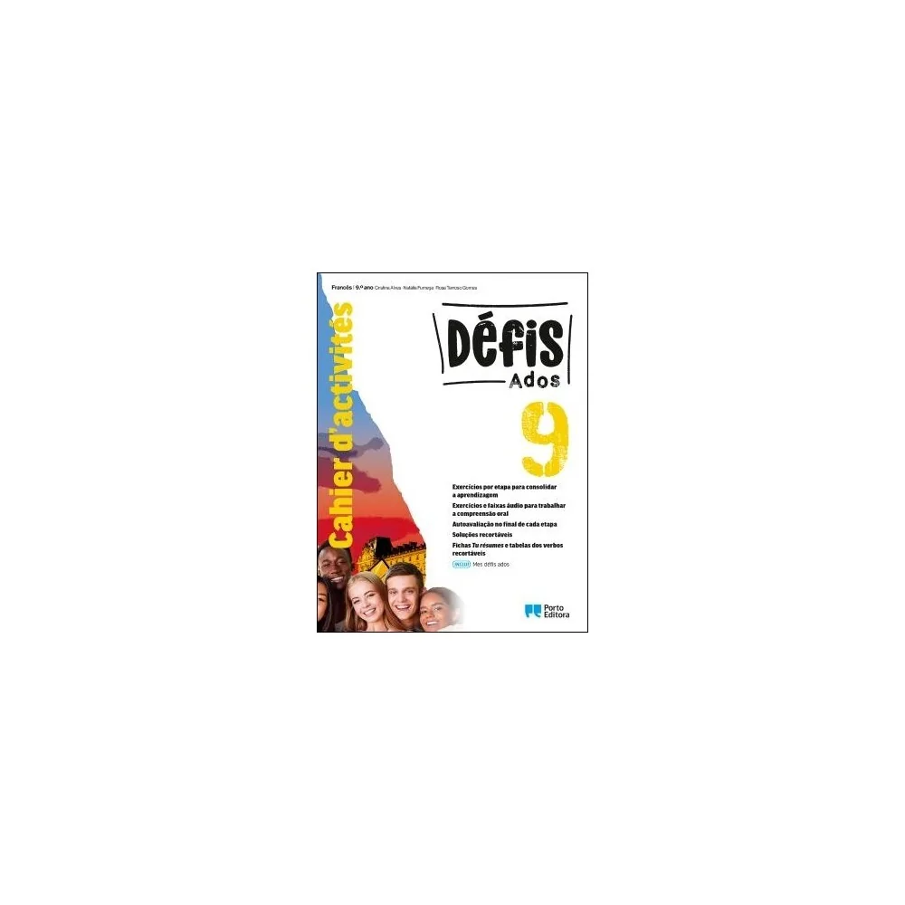 9789720318565 - Défis Ados 9 - Francês - Cahier d'activités / Mes défis ados - Caderno de Atividades