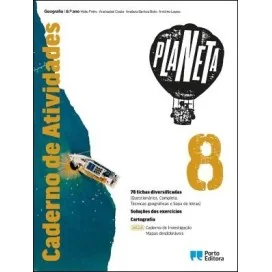 9789720320919 - PLANETA 8 - Geografia - Caderno de Atividades