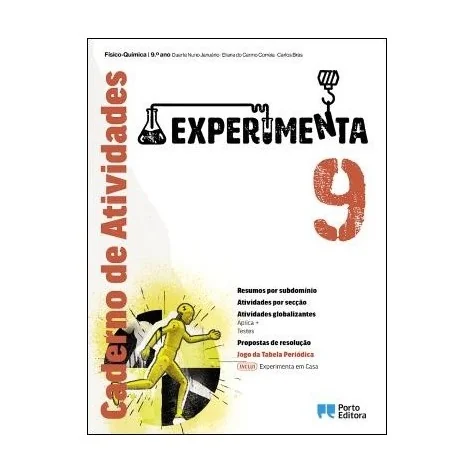 9789720328243 - Experimenta 9 - Físico-Química - Caderno de Atividades/Experimenta em Casa