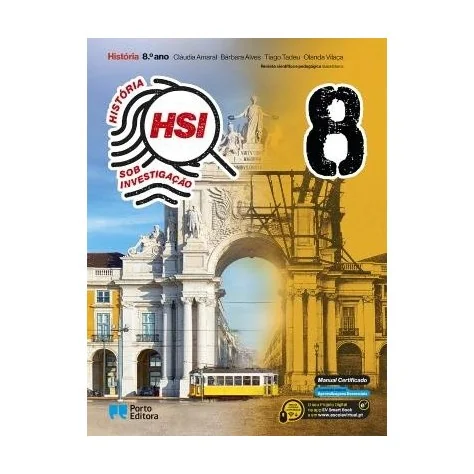 9789720330093 - HSI: História Sob Investigação 8 - Manual do Aluno