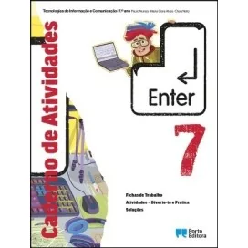 9789720336095 - Enter 7 - Tecnologias de Informação e Comunicação - Caderno de Atividades