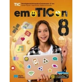 9789720336132 - emoTICon 8 - Tecnologias de Informação e Comunicação - Manual do Aluno