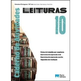 9789720400727 - Leituras 10 - Literatura Portuguesa - Caderno de Atividades