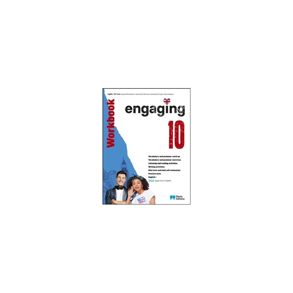 9789720404091 - Engaging 10 - Inglês - Workbook - Caderno de Atividades