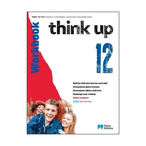 9789720404633 - think up 12 - Inglês - Workbook/Mind the Map - Caderno de Atividades