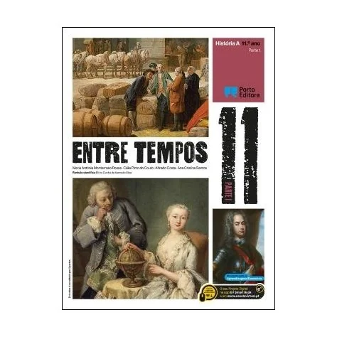 9789720412164 - Entre Tempos 11 - História A ( 3 Volumes) - Manual do Aluno