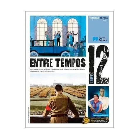 9789720413949 - Entre Tempos 12 - História A ( 3 Volumes) - Manual do Aluno