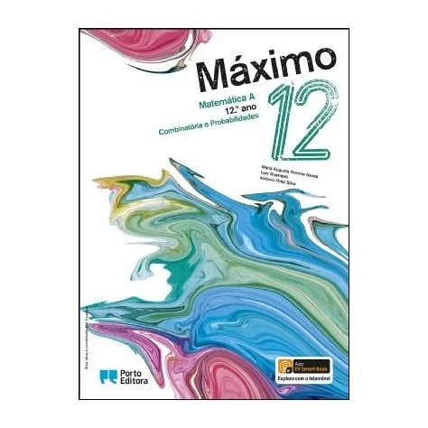 9789720429049 - Máximo 12 - Matemática A ( 3 Volumes) - Manual do Aluno