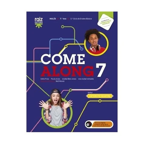 9789897444043 - Come along 7 - Inglês - Manual do Aluno