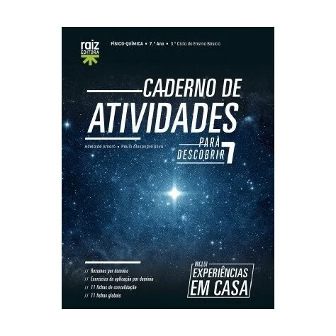 9789897444180 - Para descobrir 7 - Físico-Química - Caderno de Atividades