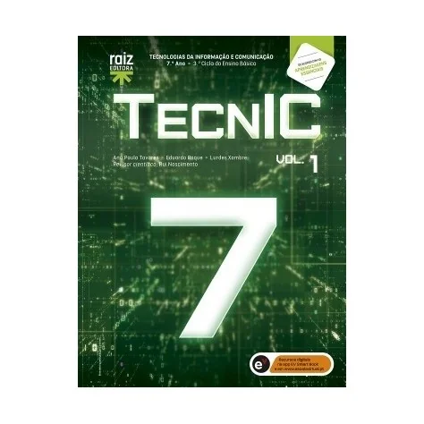 9789897444586 - TecnIC 7 - TIC - Manual do Aluno
